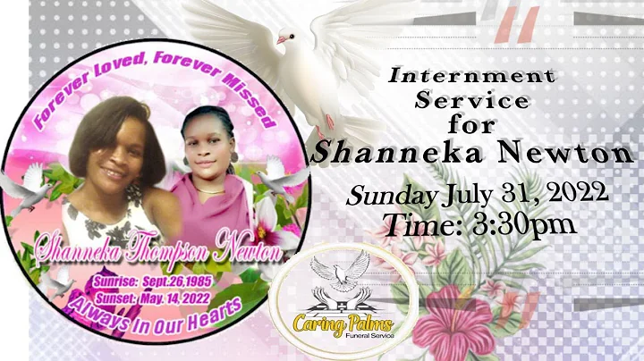 Internment Service for Shanneka Newton