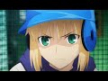 Saber really hates to lose...