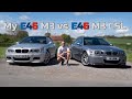 My BMW E46 M3 vs E46 M3 CSL: Living my childhood dream! | TotallydubbedHD