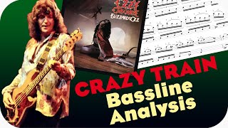Ozzy Osbourne - Crazy Train - Bassline analysis
