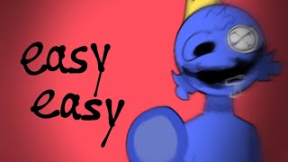 Easy Easy meme // Ft. Rainbow friends // Meme animation
