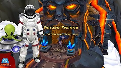 iGameMix🏛TEMPLE RUN 2 HD FULLSCREEN VOLCANIC SPRINTER SELENE CELESTE👏 HD Gameplay #1131