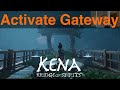 Solve Gate Puzzle and Open Gateway in Warrior Path in Toshi’s Love in Kena: Bridge of Spirits