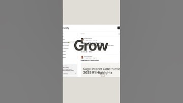 Sage Intacct Community Forum