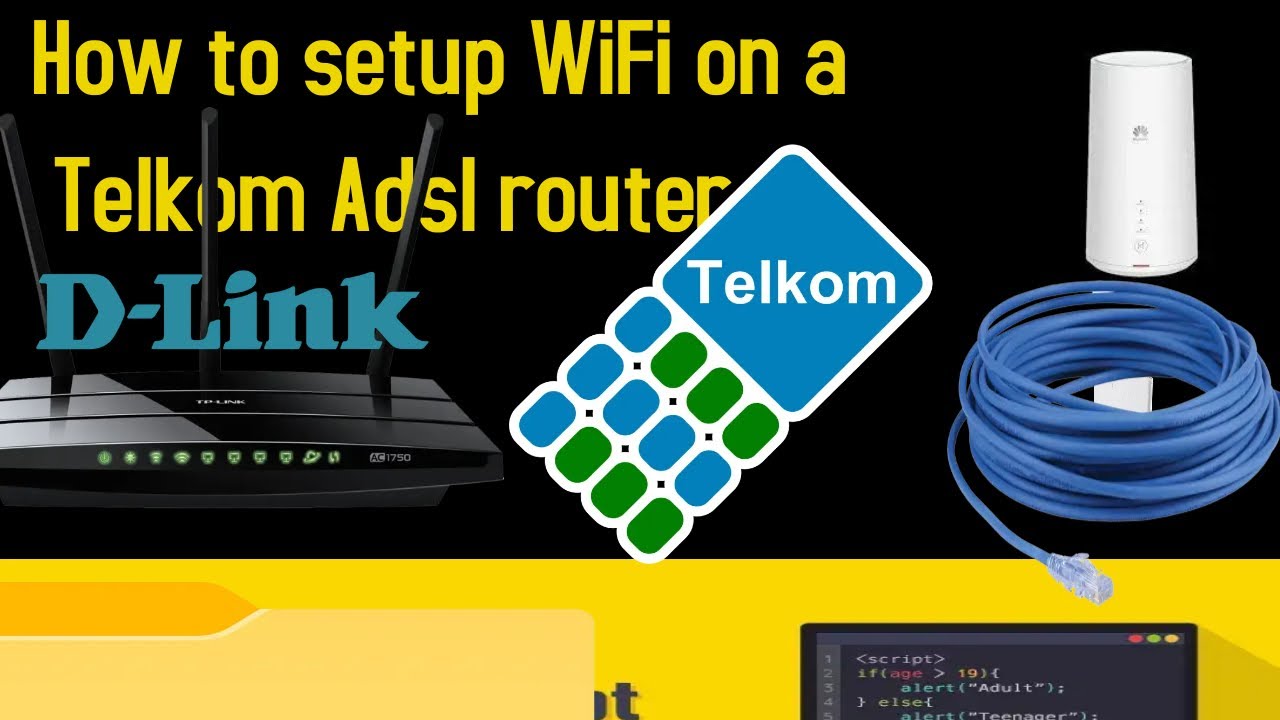 How To Setup Wifi On D LINK TELKOM Router YouTube How To Setup Wifi On D LINK TELKOM Router YouTube