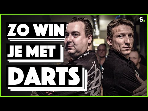Kim Huybrechts maakt van Wesley Sonck een dartskampioen | Café Sport 02