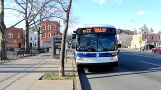 MaBSTOA Bus: Castle Hill Bound XD60 [#4755] Bx22 at W. Plains Rd & Van Nest Ave