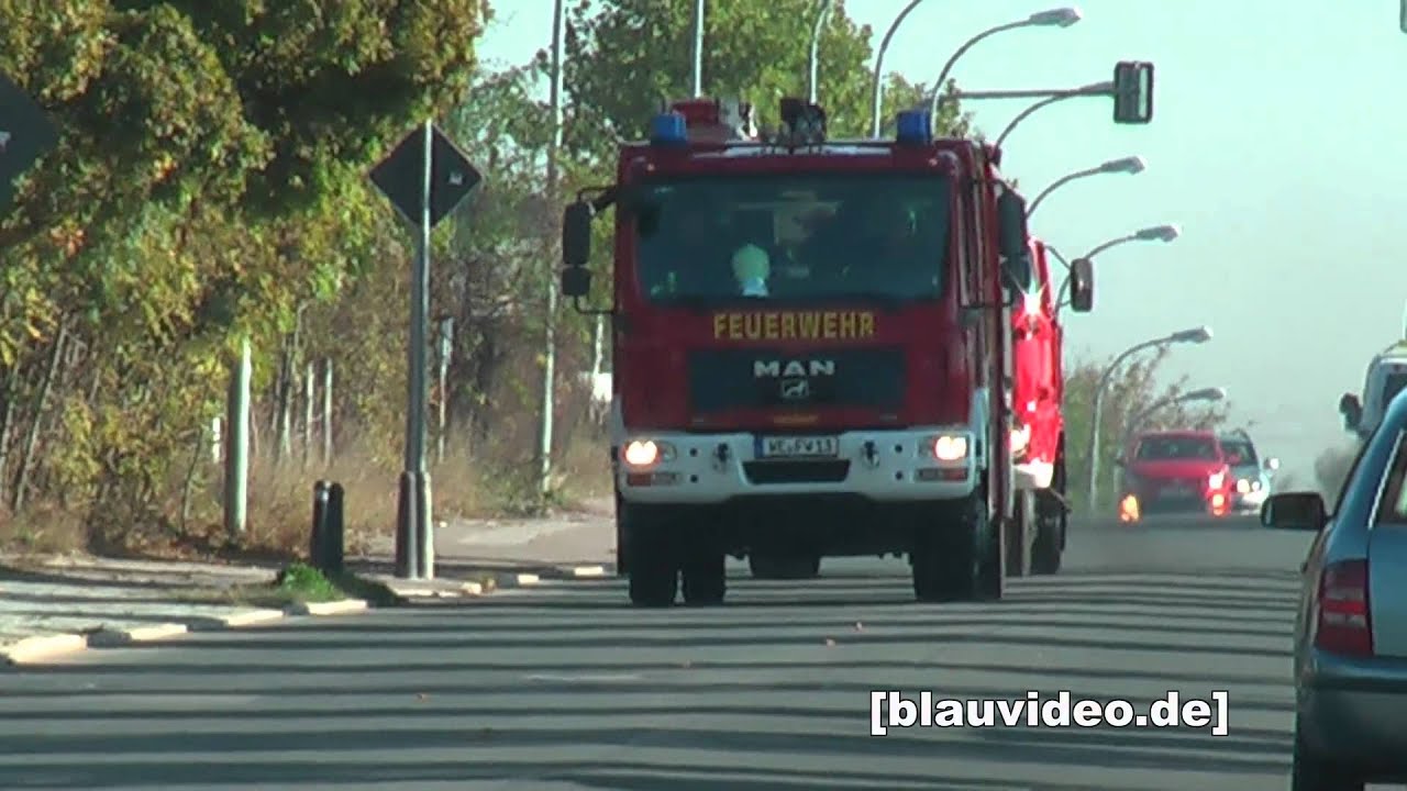 LF 10/6 + LF16-TS8 Feuerwehr Weimar - Ehringsdorf