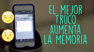 Truco | Aumenta La Memoria de tu iPhone, iPod Touch y iPad