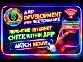 Real-Time Network Detection in Sketchware 😱 Easy Trick!" #sketchware