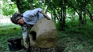 Nənə Palçıqdan Soba Düzəltdi, Primitive Mud Oven