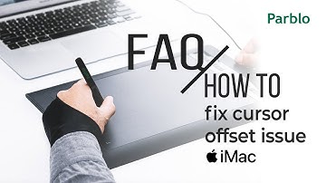 How to fix the cursor offset issue on Mac