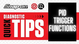 PID Trigger Functions | Quick Tips
