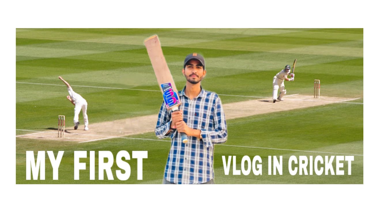 My First Vlog In Cricket 