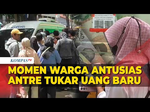 Jelang Idul Fitri, Warga Serbu Mobil Kas Keliling BI untuk Tukar Uang Baru