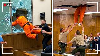 THE CRAZIEST COURTROOM ESCAPES OF ALL TIME...