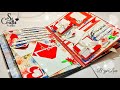 Scrapbook A4 Shaker cover Special anniversary scrapbook ideas | birthday scrapbook ideas | S Crafts