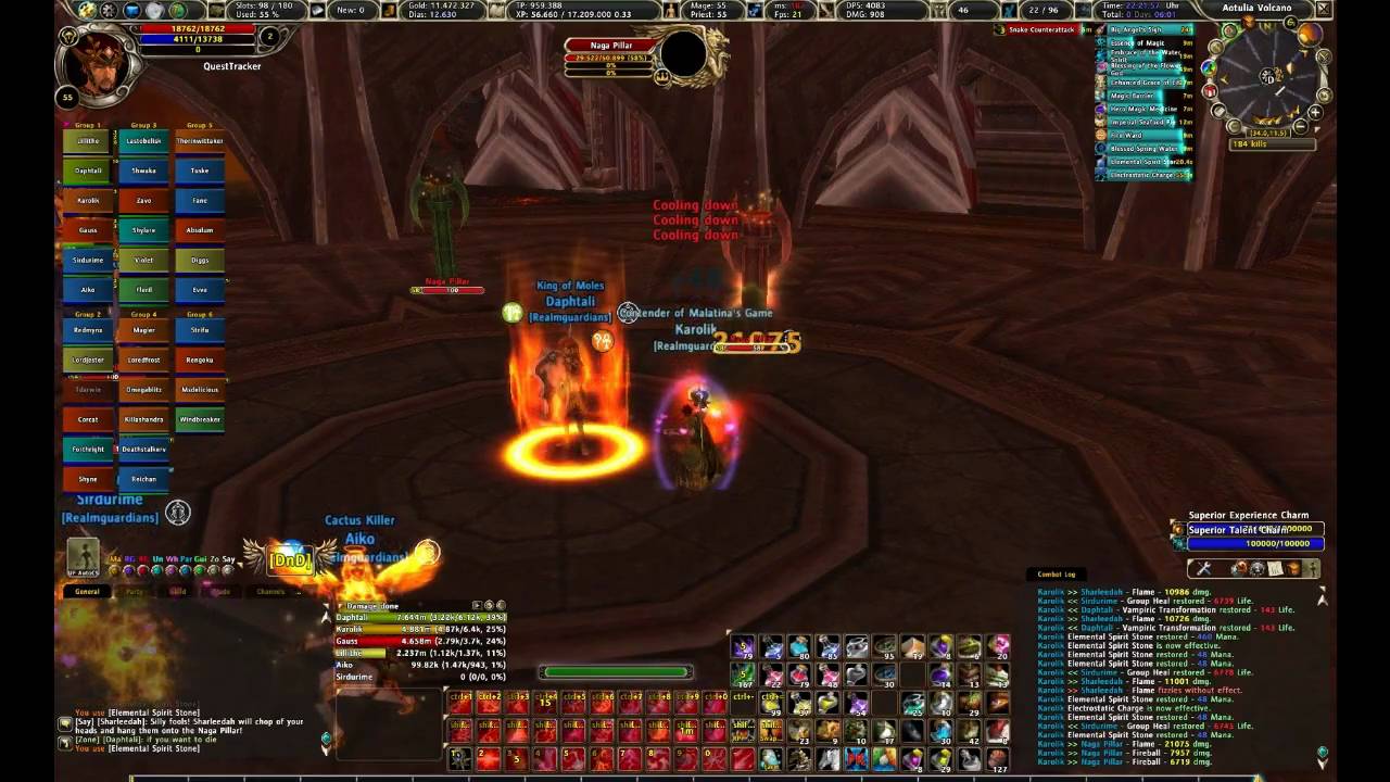 Runes Of Magic - World Boss : Sharleedah - RealmGuardians