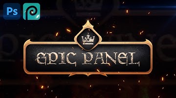 Twitch Panel Photoshop Template ( EPIC )