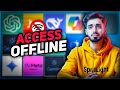 Run Any Ai Chatbot Offline : No Internet? Local AI Setup !