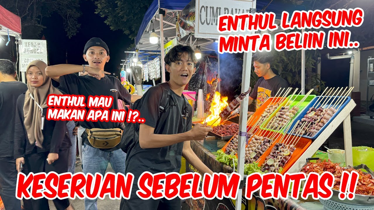 NEMU JAJANAN KESUKAAN ENTHUL SAAT PENTAS !! Ternyata enak banget sampe yang lain kepengen