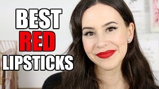 BEST HOLIDAY RED LIPSTICKS RECOMMENDATIONS || Favorite Drugstore/Sephora Red Lips