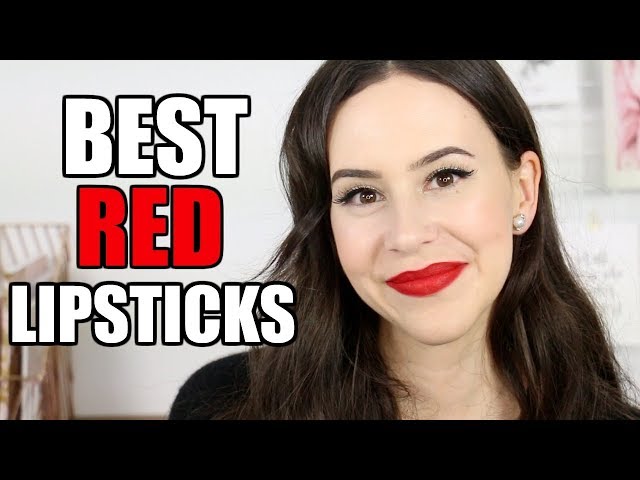 BEST HOLIDAY RED LIPSTICKS RECOMMENDATIONS || Favorite Drugstore/Sephora Red Lips