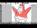 Dibujando con Ibis paint a Patricio #ibispaint