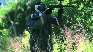 Paintball tactical maneuvers 11 near Kaliningrad, Russia, july of 2013.