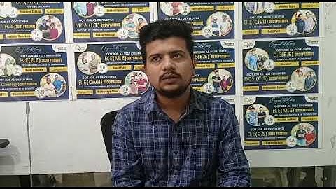 Successfully placed as Test Engineer | From Qspiders Deccan.