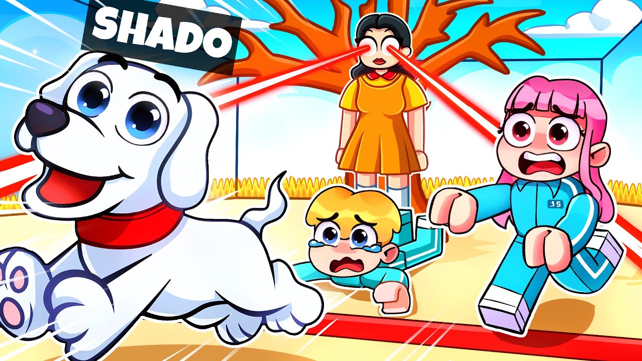 TRICHÉ en CHIEN dans Roblox Squid Game 2 !