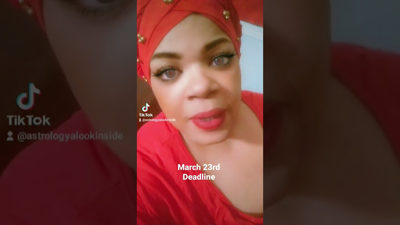 TikTok is shutting down in America on March 23rd  Get ready    saturninaries  astrology  astrologer