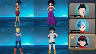 Dragon Ball Sparking Zero - All Characters get the GIRL TALK! (Encyclopedia) screenshot 5