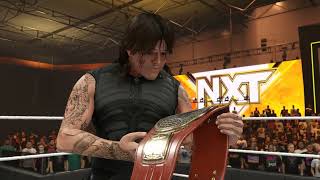 WWE 2K24 Dominik Mysterio vs Dijak NXT North American Championship NXT