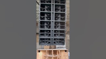 Sound Test (2) of TPA Best K Top dual 15” line array speaker and K221 dual 21” subwoofer #tpaaudio