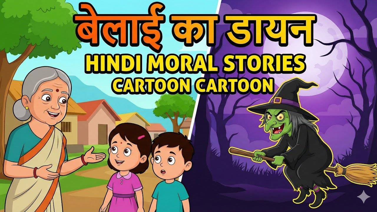 Belai ka dayaan | hindi moral animated stories |story in hindi | cartoon cartoon 