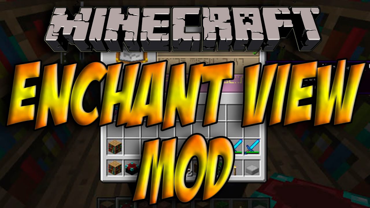 Minecraft 1.7.10 - Como Instalar ENCHANT VIEW MOD 