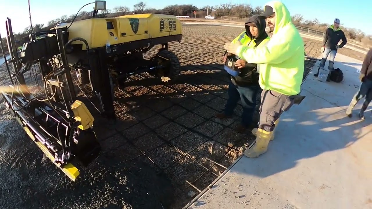 Laser Screed Training with Ligchine international!!