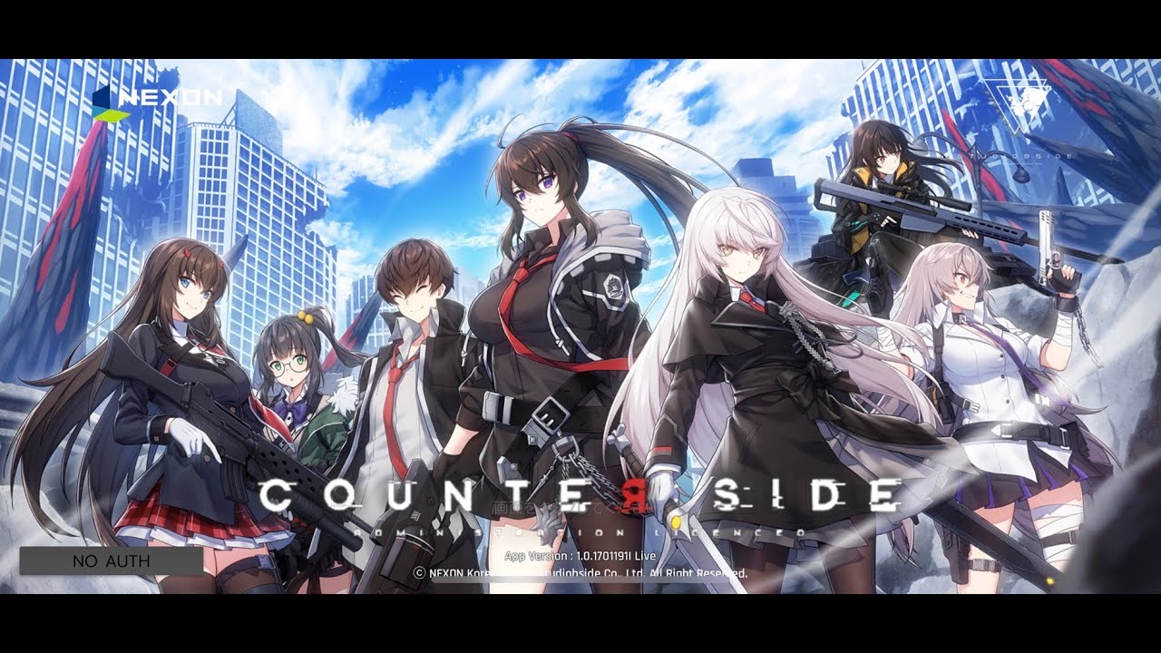 Counter Side だらだらやる なぜかpc版エラーメッセでて起動できない Youtube