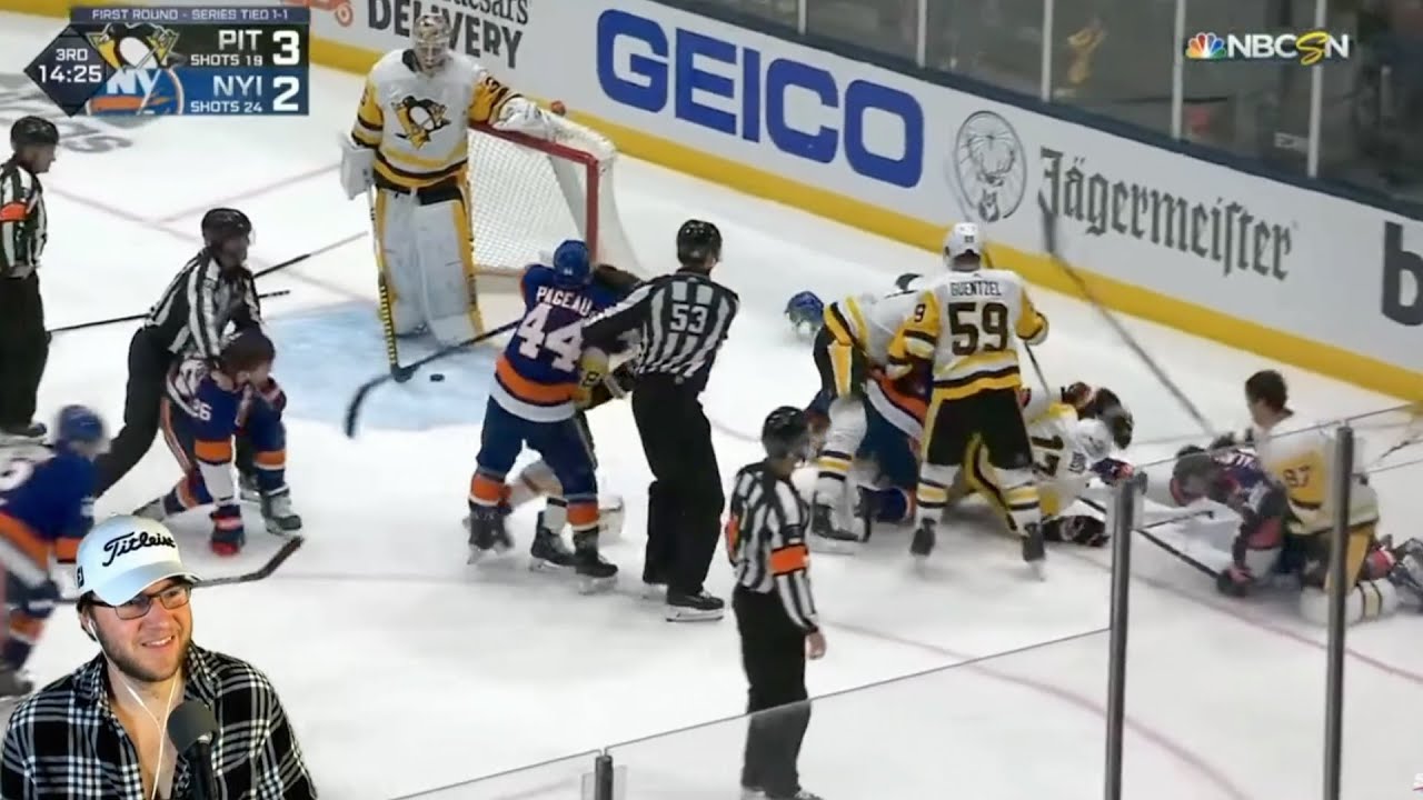 The Islanders-Penguins battles just 'playoff hockey'