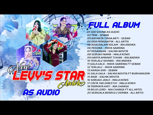 FULL ALBUM NEW LEVYS STAR - WEDDING BURHAN u0026 PUTRI GUYANGAN SUKUN | AS AUDIO class=
