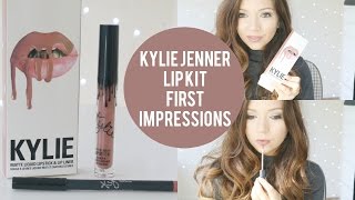 Kylie Jenner Lip Kit Candy K I First Impressions, Swatches & Drugstore Dupes I Dizzybrunette3