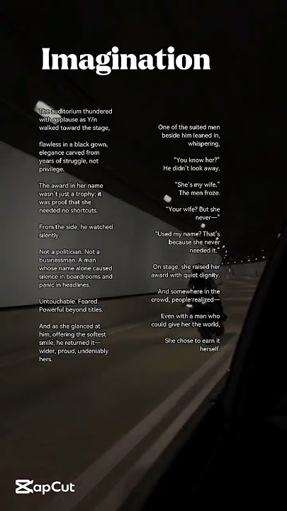 ONE-SHOT #imagine #scenarios