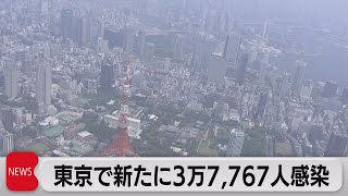 東京都で新たに３万7,767人感染（2022年8月5日）