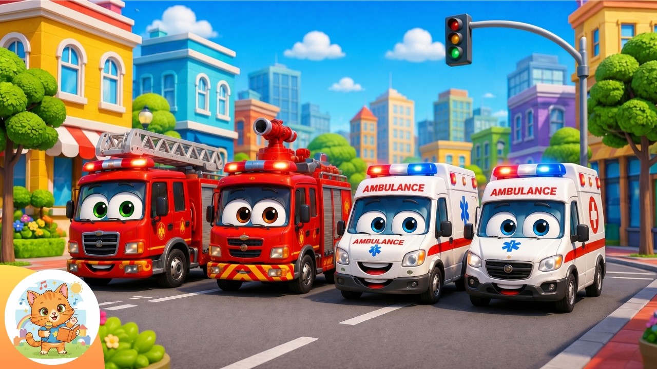 Watch Mobil Ambulan dan Pemadam Ninu Ninu 🚨 - Lagu Anak Balita Animiasi 3D Lucu | Roda Roda Bus Berputar on YouTube Watch Mobil Ambulan dan Pemadam Ninu Ninu 🚨 - Lagu Anak Balita Animiasi 3D Lucu | Roda Roda Bus Berputar on YouTube