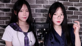 ASMR No talking 양쪽에서 들려주는 이너디블 극락 체험 가능 Relaxing twin mouth sound for sleep