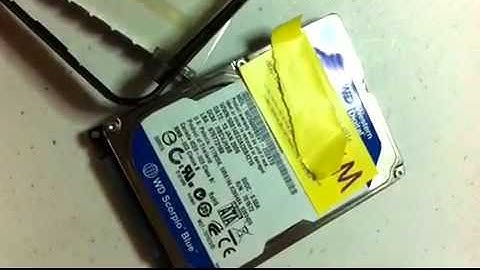 300 Dollar Data Recovery: Western Digital 2.5" SATA WD5000BEVT 75% recovered for $300!