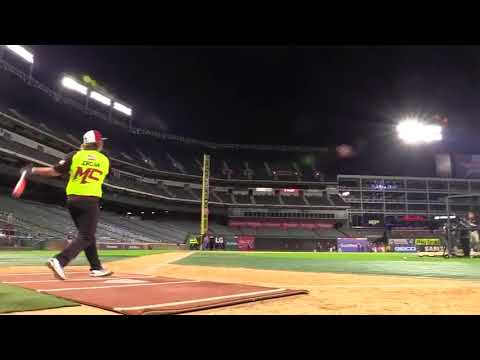 13 year old Blaze Jordan hits 500 foot home run