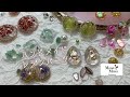 【レジン】レジンパーツの色々な形を、シリコンモールドで、まとめて作りました♪  #レジン #ハンドメイド #作り方