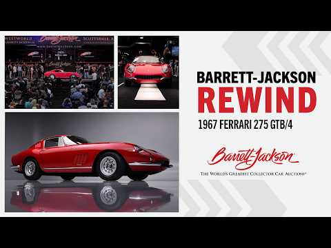 SOLD! 1967 Ferrari 275 GTB/4 - BARRETT-JACKSON REWIND